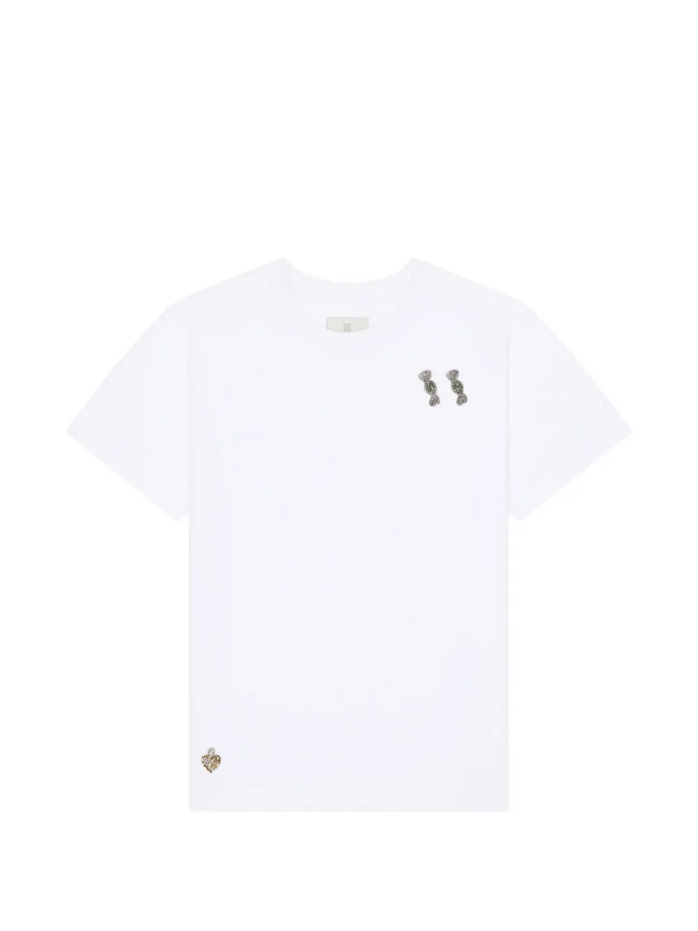Givenchy patched-details regular-fit T-shirt - Bianco