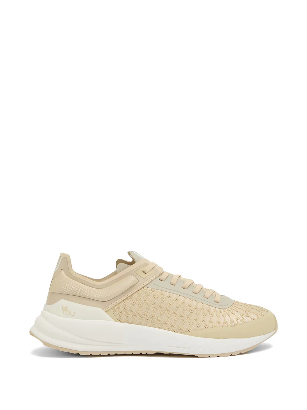 NOW YOU LIVE YP 305 lace-up sneakers - Toni neutri