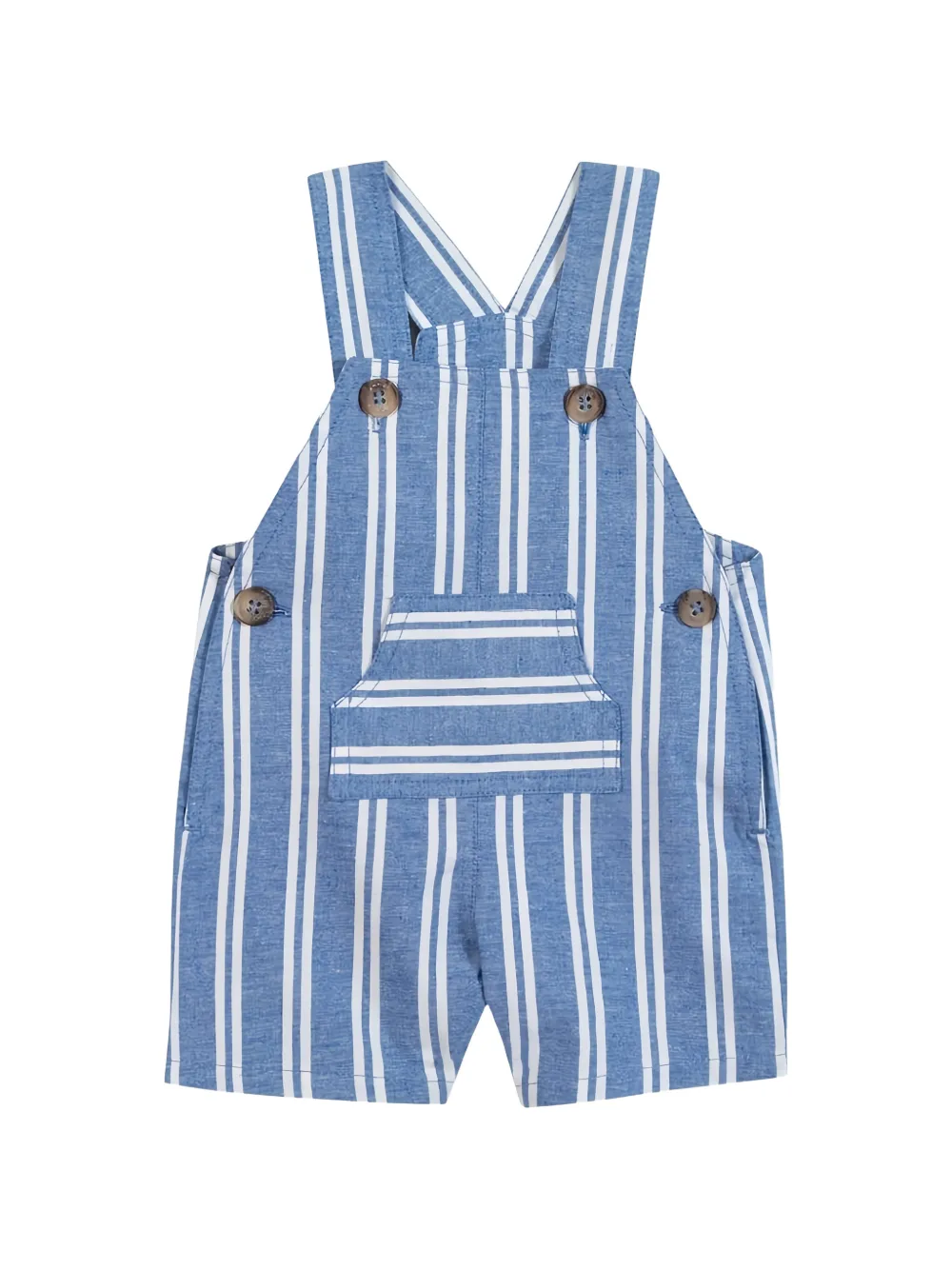 Tartine Et Chocolat striped dungarees - Blu