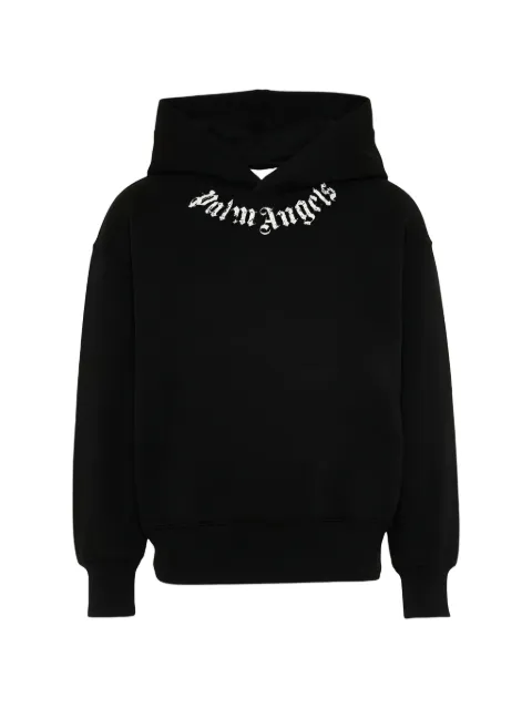 Palm Angels Kids logo-print hoodie