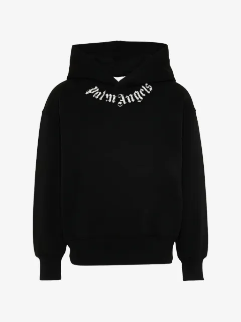Palm Angels Kids logo-print hoodie