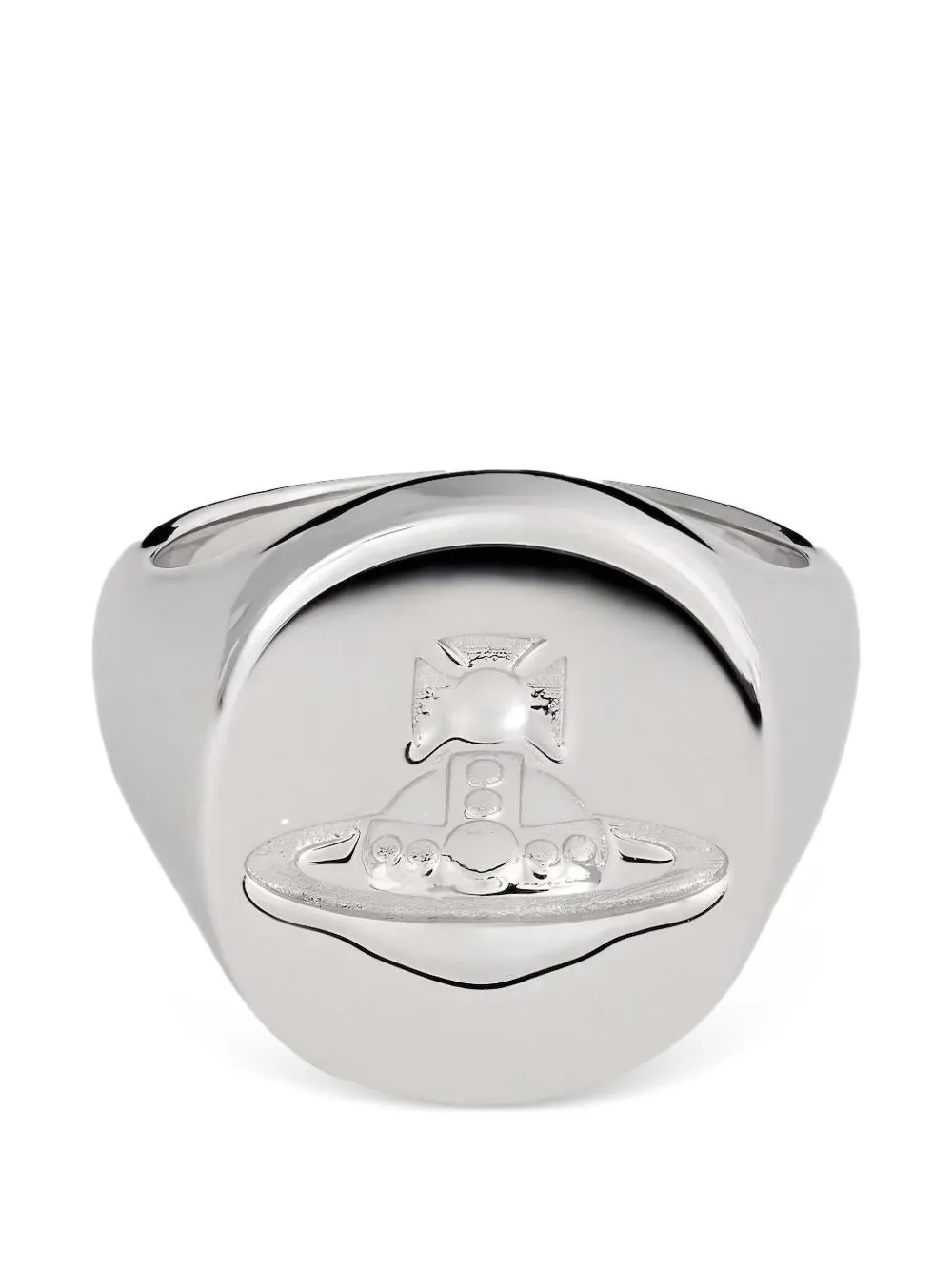 Vivienne Westwood orb-detail ring - Argento