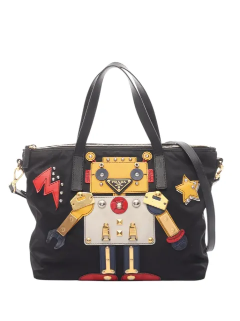 Prada Pre-Owned 2013-2025 Tessuto Tote Bag