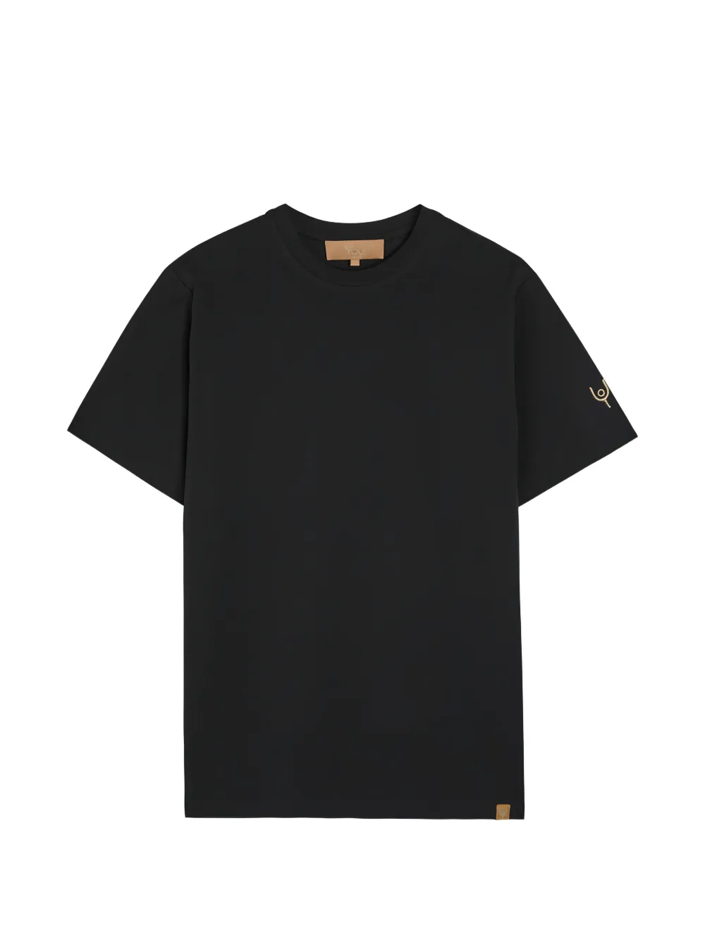 NOW YOU LIVE Arensby embroidered T-shirt - Nero