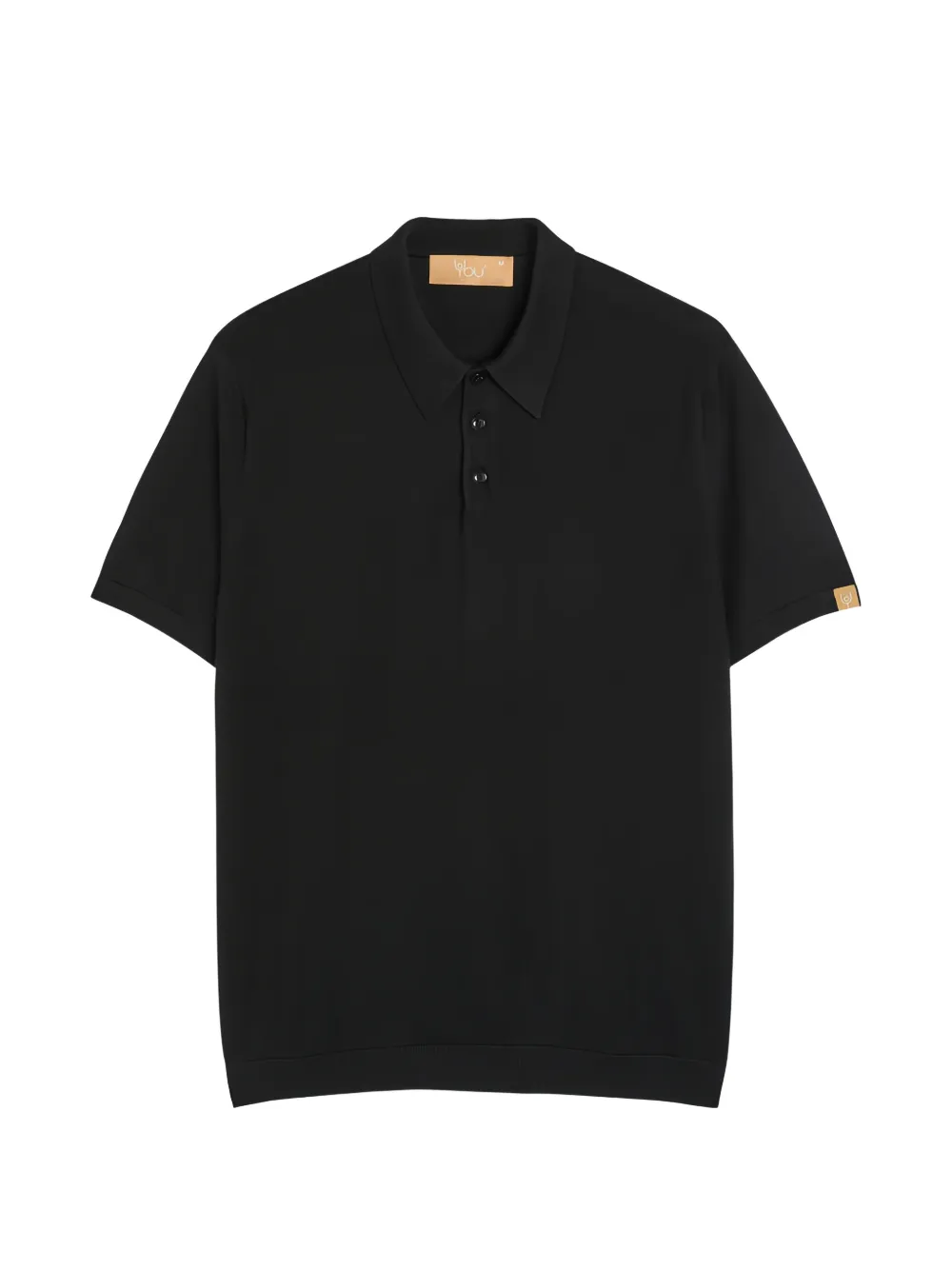 NOW YOU LIVE Pickwell short-sleeve polo shirt - Nero