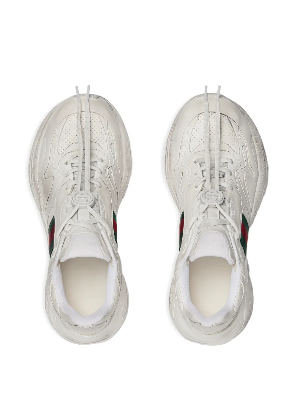 Gucci 2.0 sneakers met streep Beige