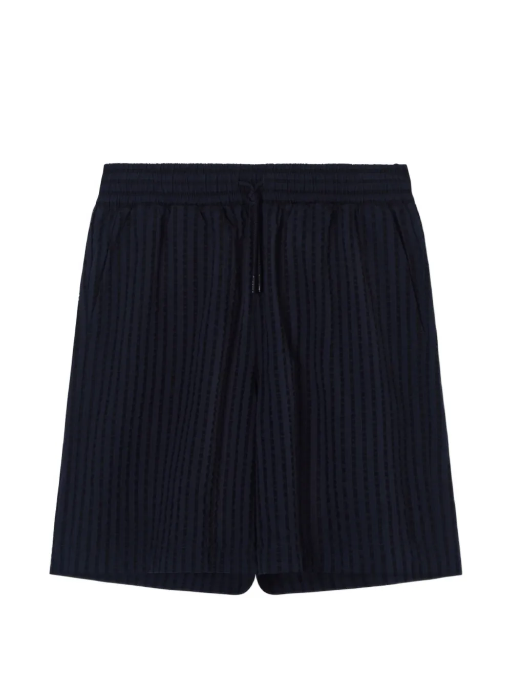 Emporio Armani striped swim shorts - Blu