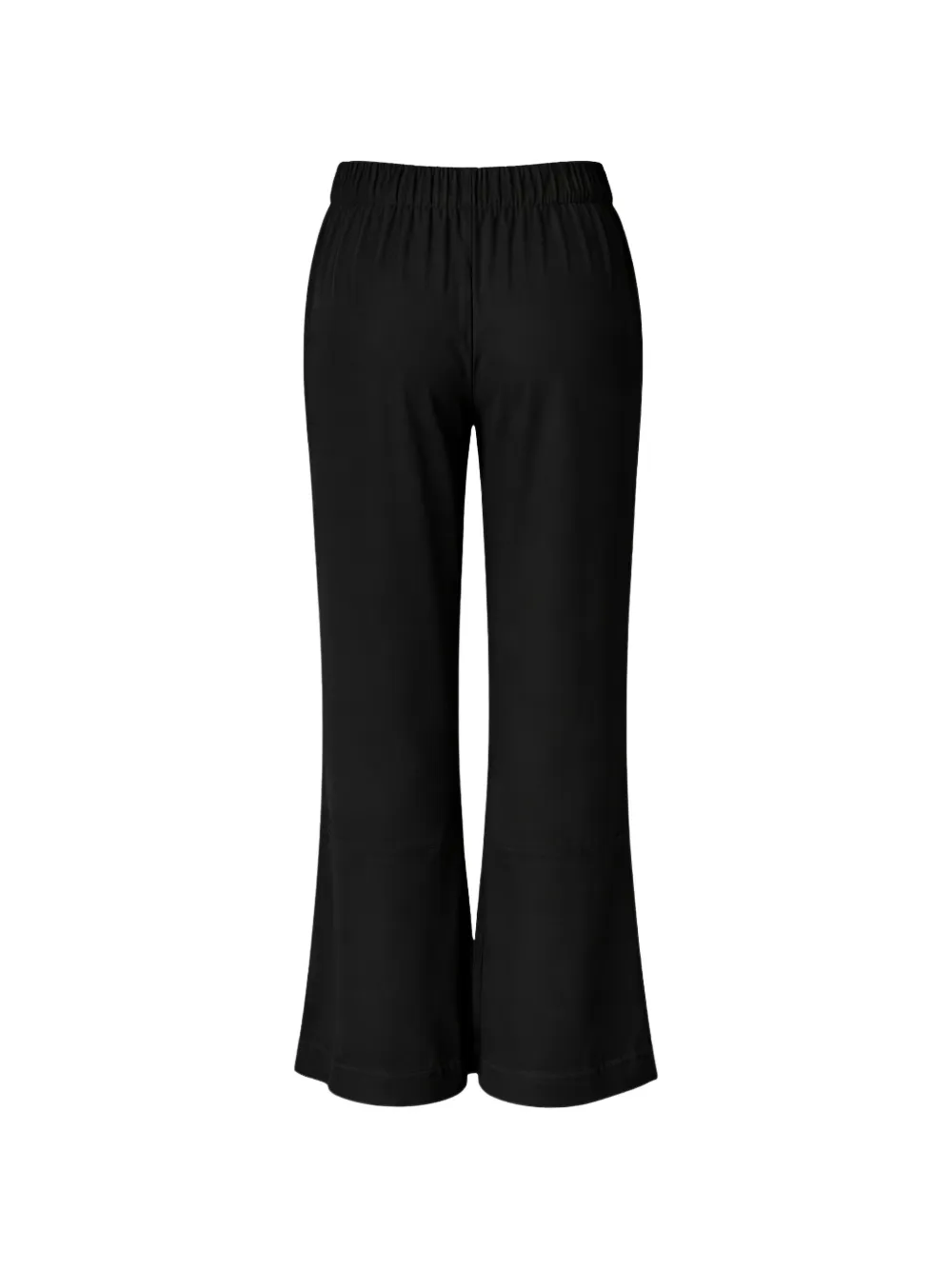  Silk95five Elasticated Flared Trousers - Black 