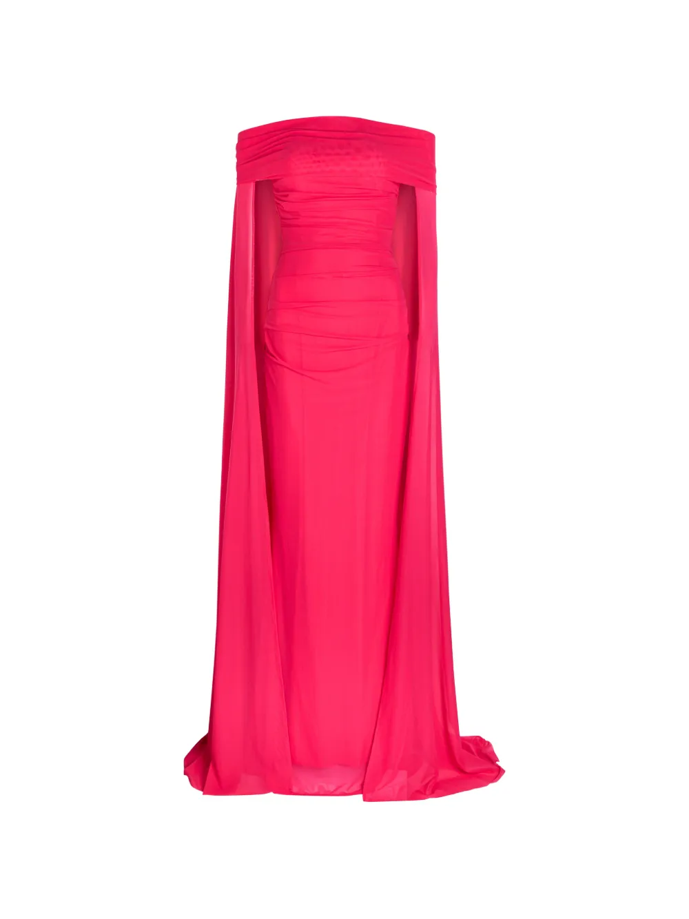 Talbot Runhof off-shoulder maxi dress - Rosa