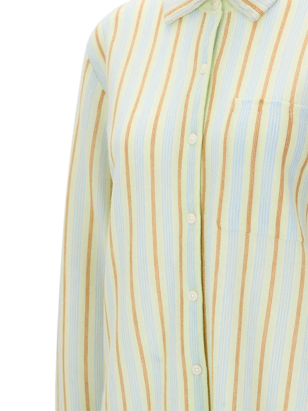 Guest In Residence Gestreept blouse Groen
