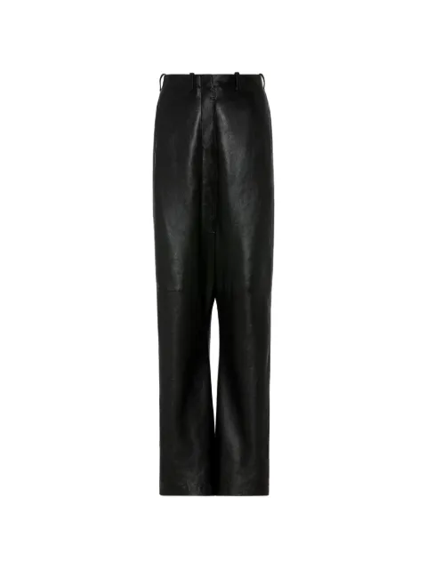 Maison Margiela joggers de piel