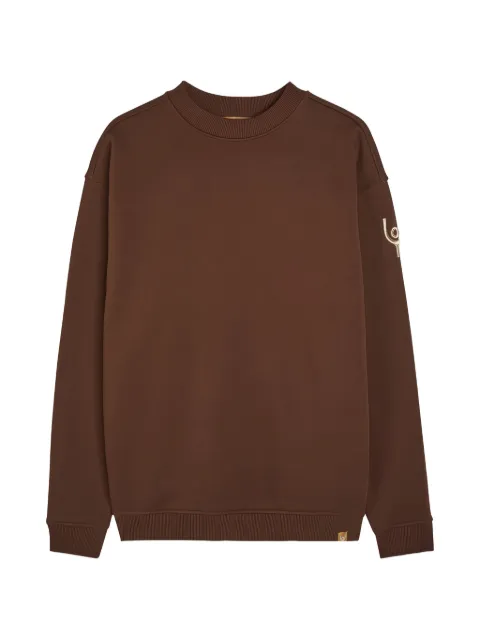NOW YOU LIVE sudadera Peatling bordada