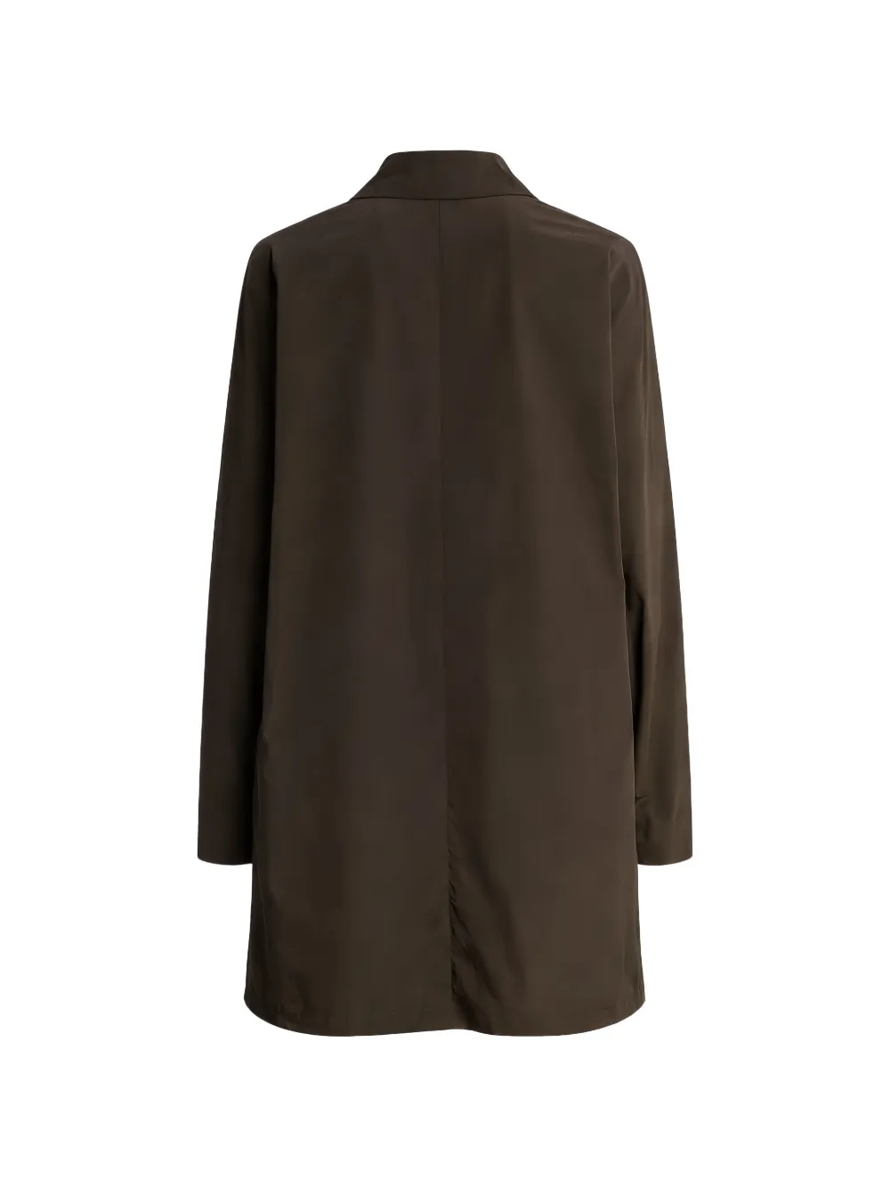  The Row V-neck Coat - Brown 