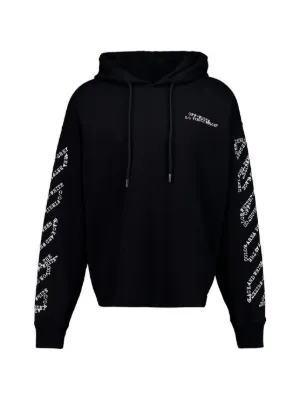 Off-White 23 Skate logo-embroidered Hoodie | Black | FARFETCH ZA