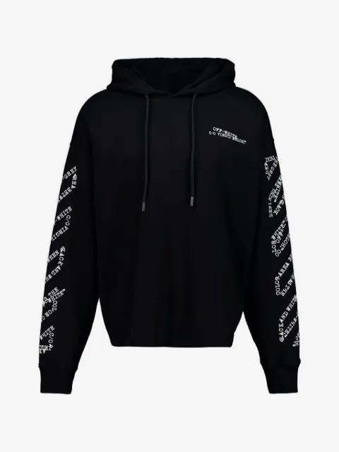 Off-White arrow diag loose hoodie