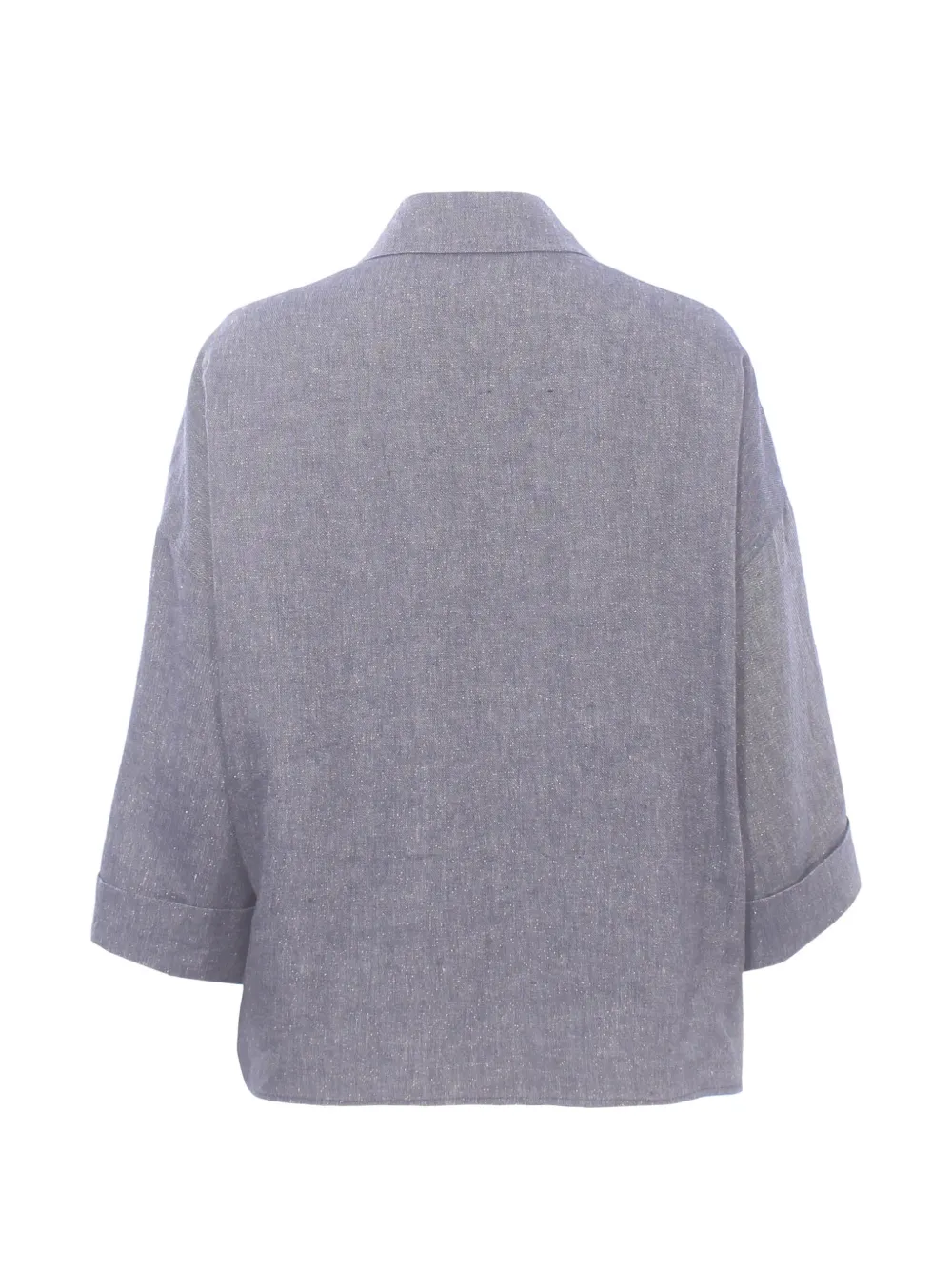  Eleventy Buttoned Shirt - Blue 