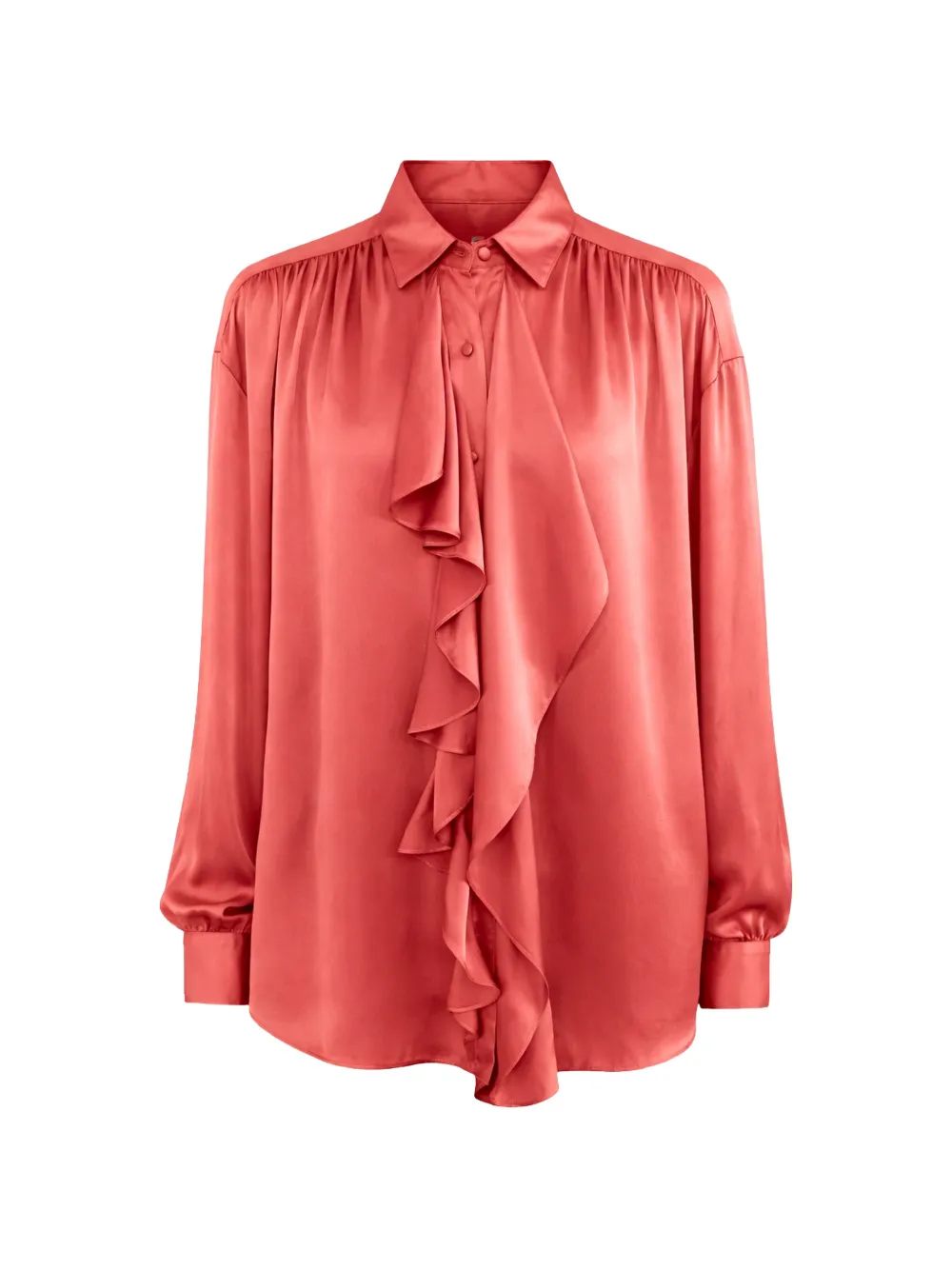 Ulla Johnson Gesture collared shirt - Rosso