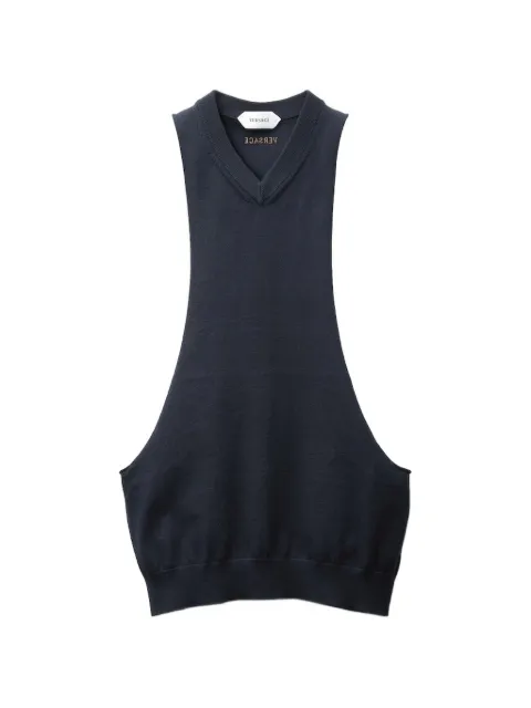 Versace V-neck tank top