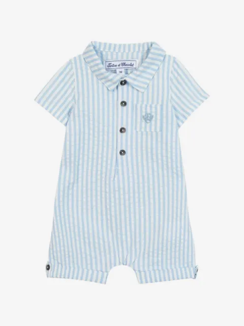 Tartine Et Chocolat striped romper