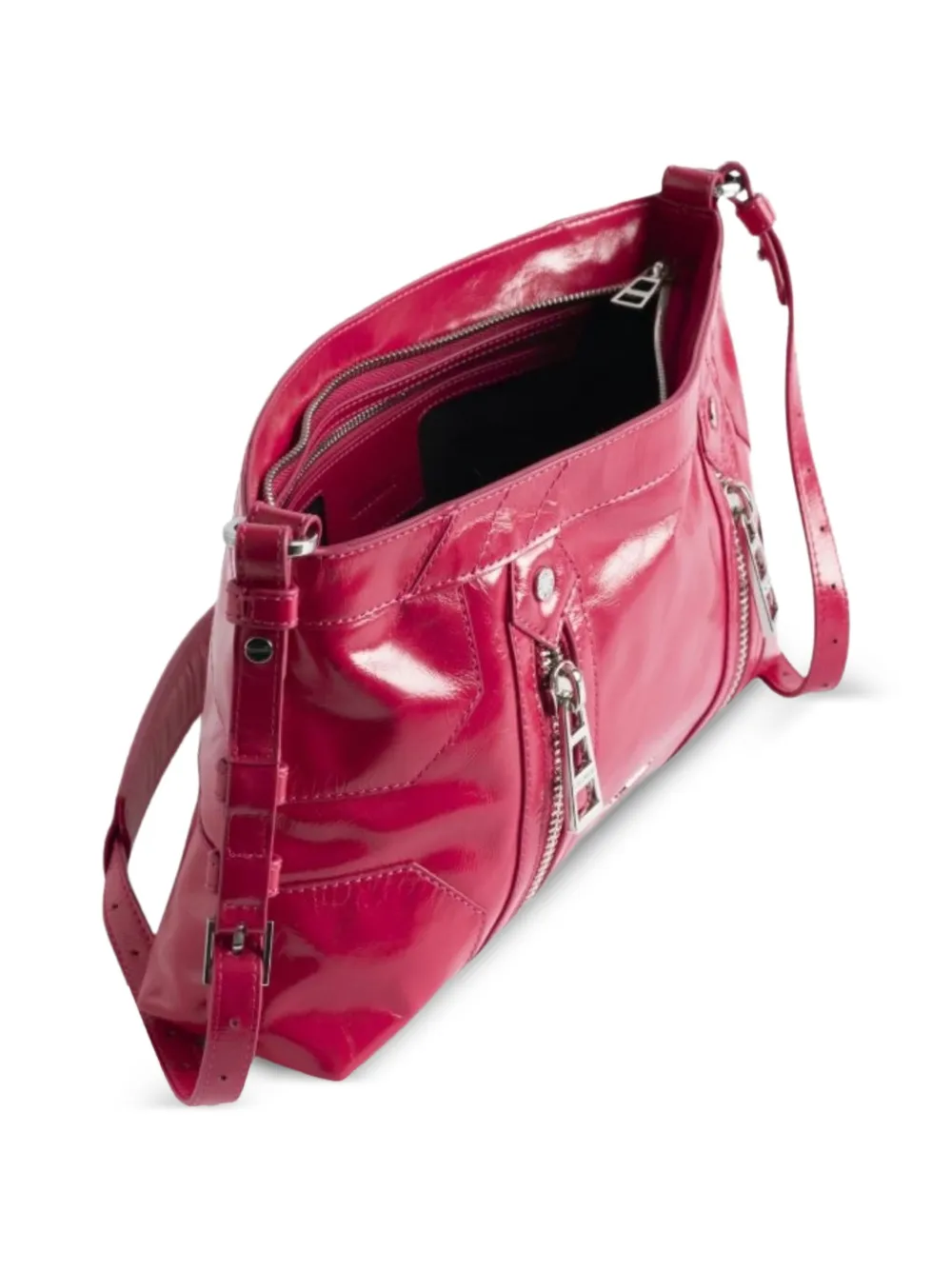 Zadig&Voltaire Sunny Moody lakleren tas Roze