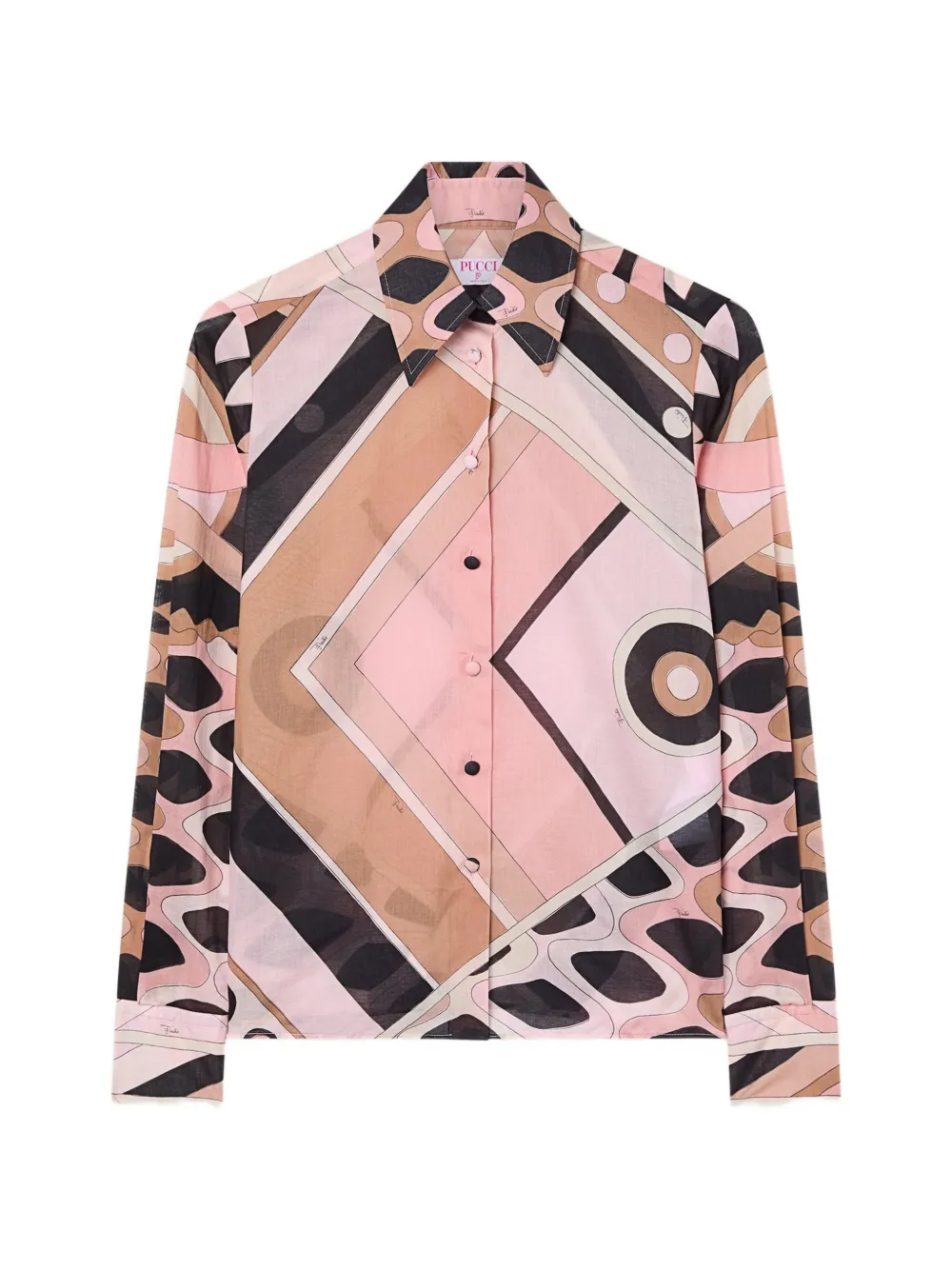 PUCCI Vivara printed shirt - Rosa