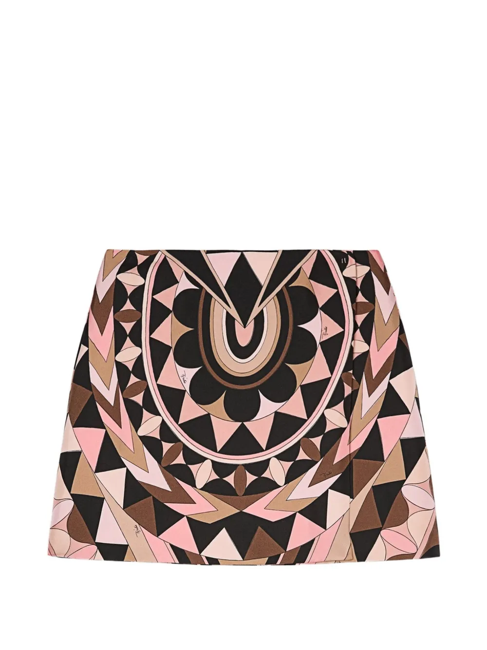PUCCI geometric-print mini skirt - Rosa