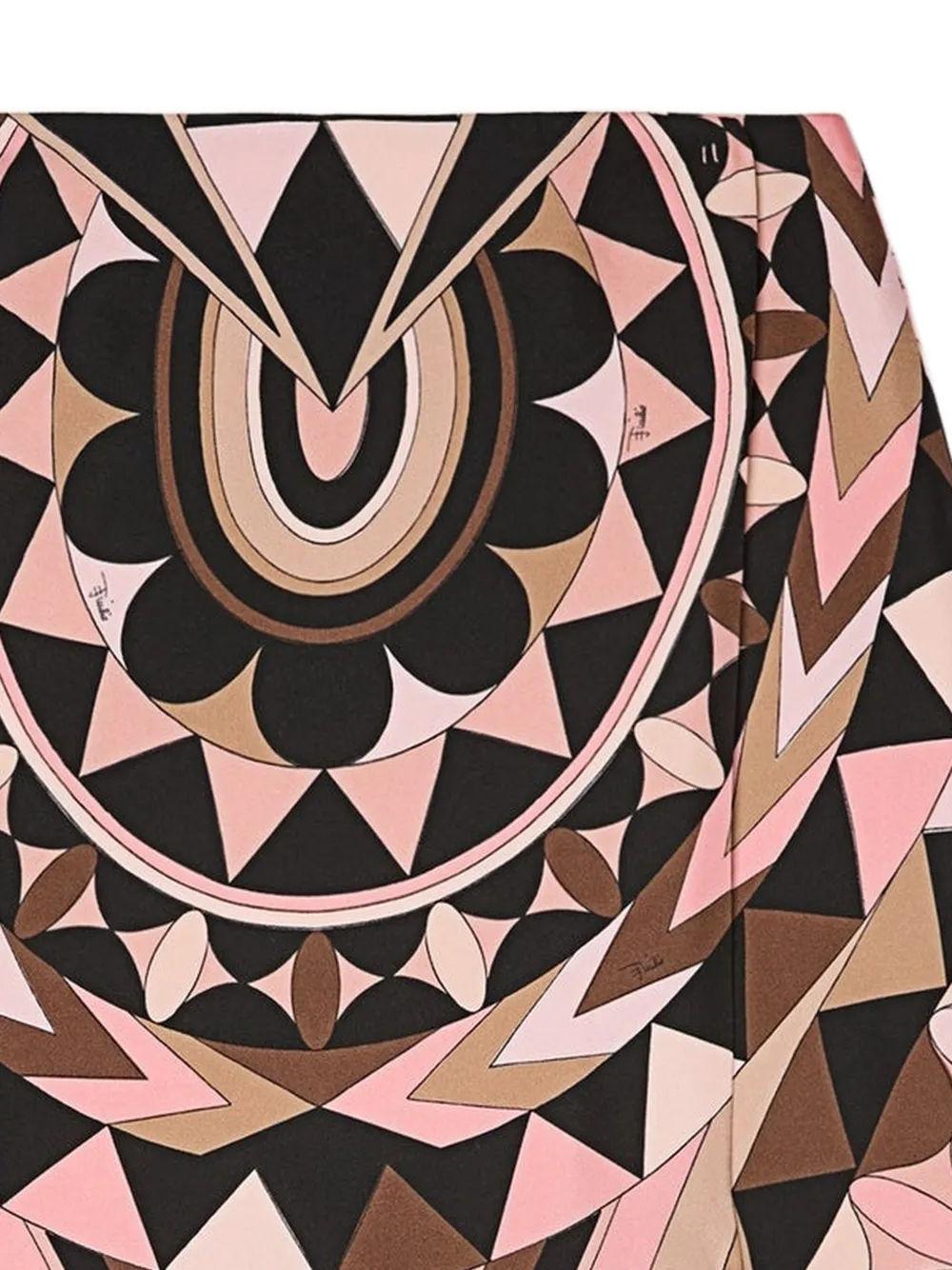 PUCCI Mini-rok met geometrische print Roze