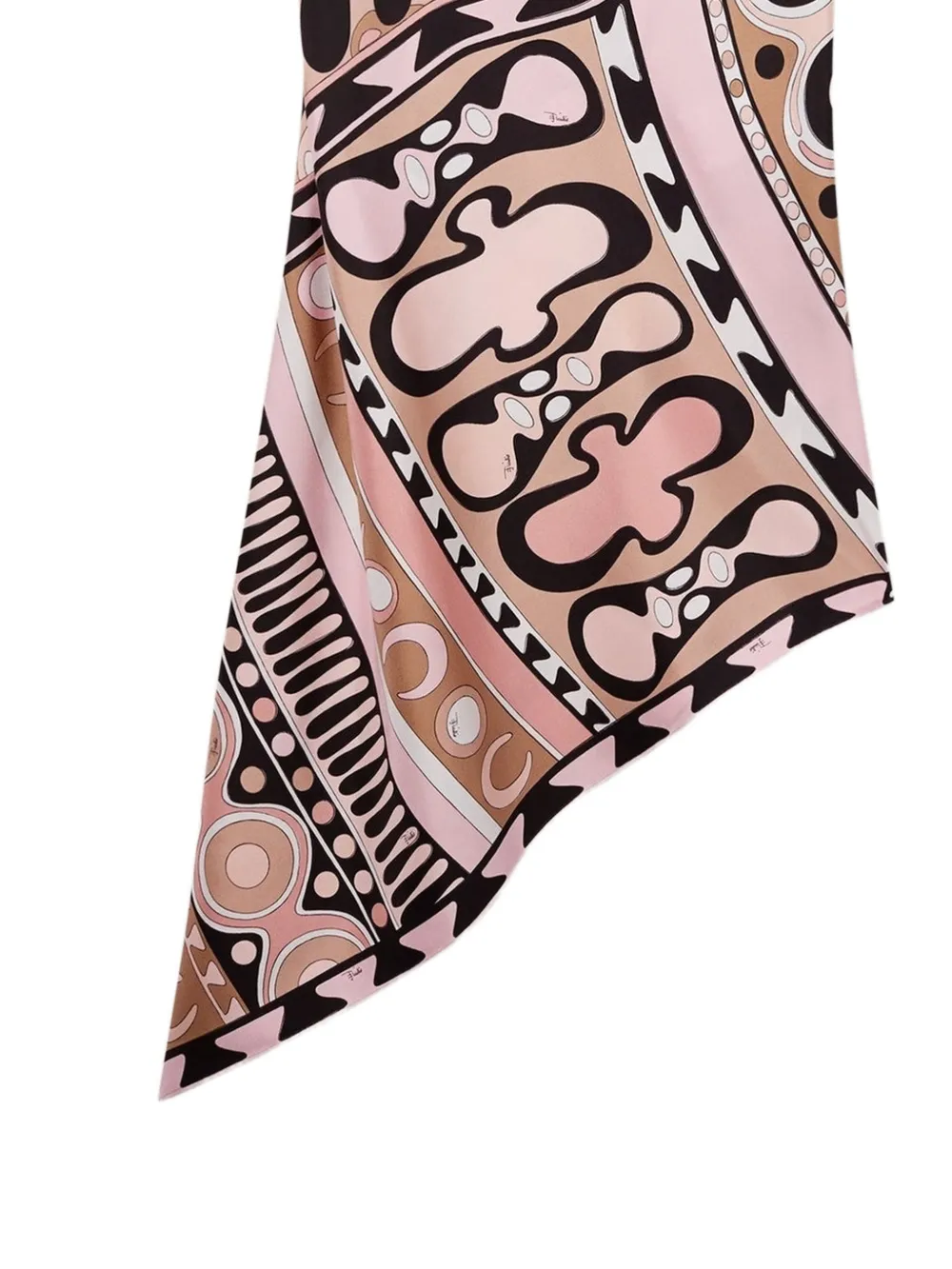 PUCCI Asymmetrische jurk Roze