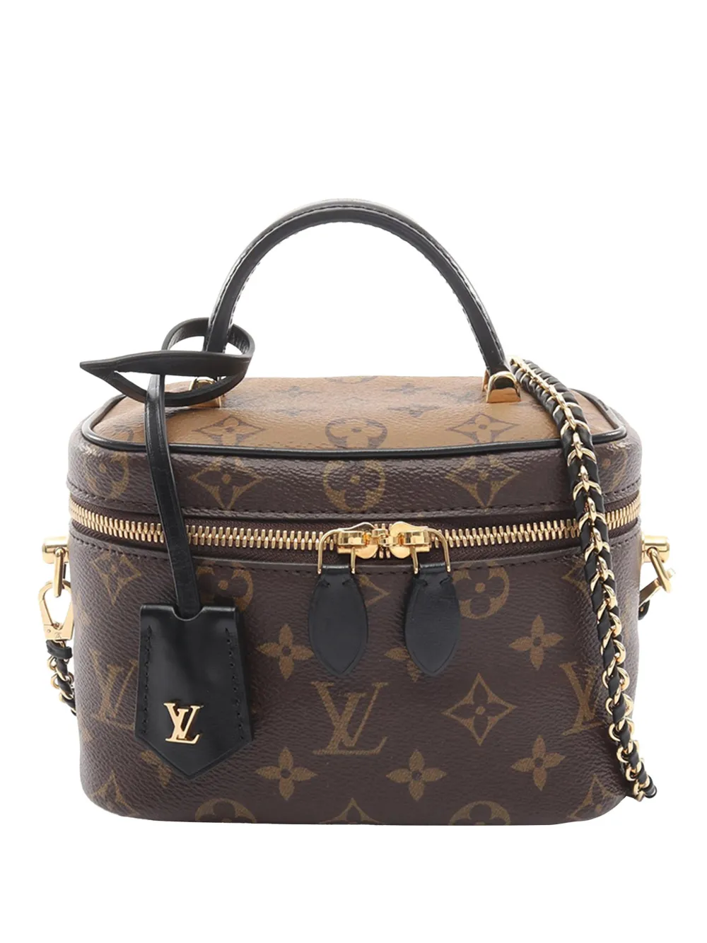 Louis Vuitton Pre-Owned 2021-2025 Monogram Reverse Vanity PM satchel - Brown