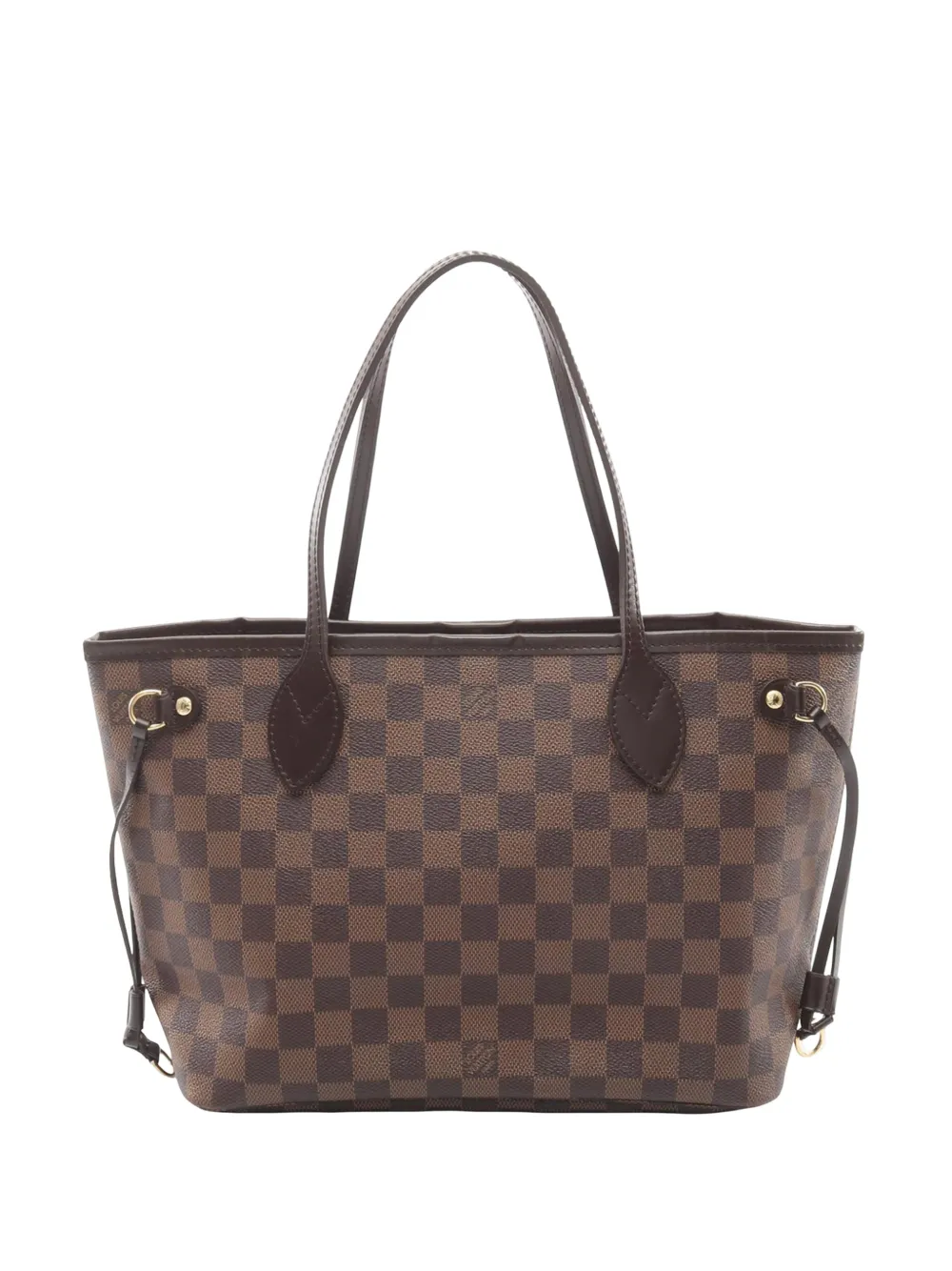 Louis Vuitton Pre-Owned 2010 Damier Ebene Neverfull PM tote bag - Marrone