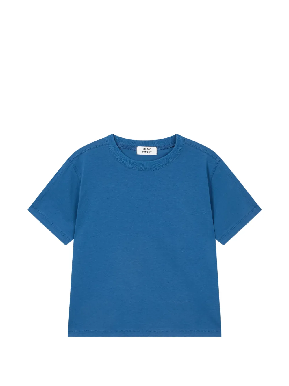 Tomboy Back Print T-shirt In Blue