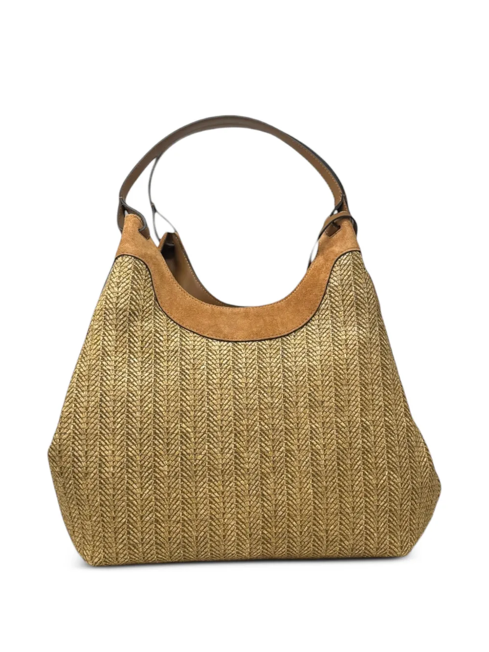 GIANNI CHIARINI Dua tweekleurige schoudertas Beige