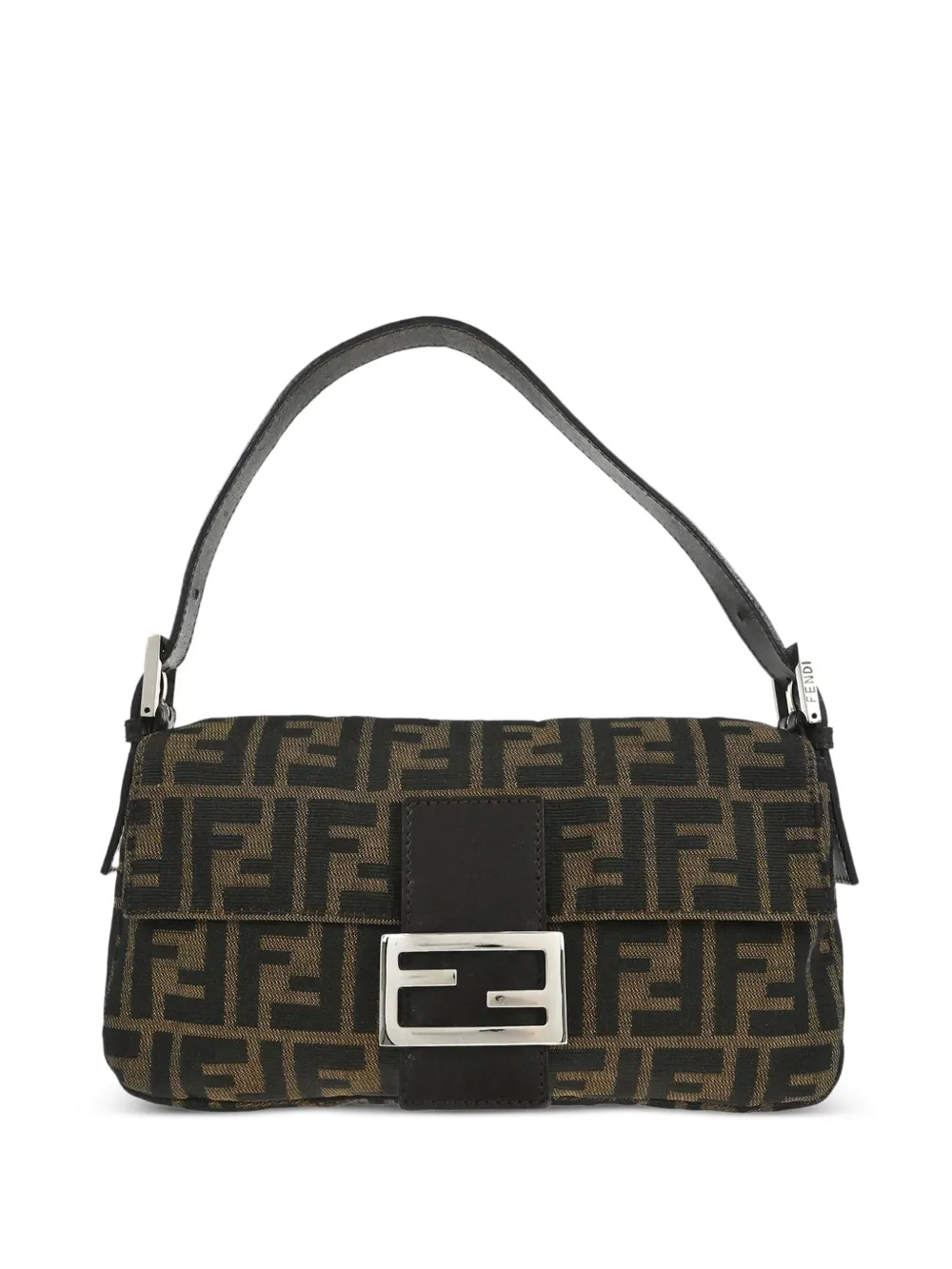 Fendi Pre-Owned 2000 baguette zucca shoulder bag - Schwarz