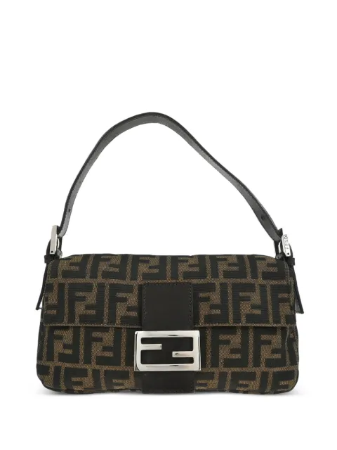 Fendi Pre-Owned bolso de hombro Baguette Zucca 2000
