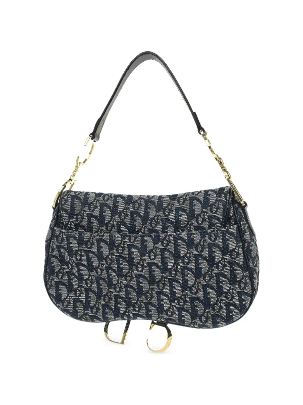 Christian Dior Pre-Owned 2003 トロッター ダブル サドルバッグ