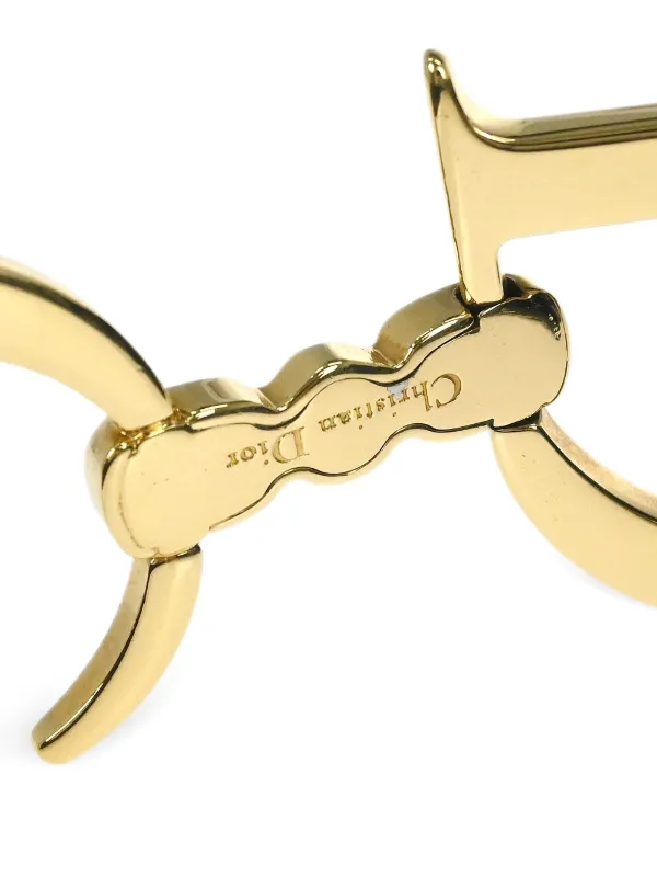 Christian Dior Pre-Owned 2003 トロッター ダブル サドルバッグ