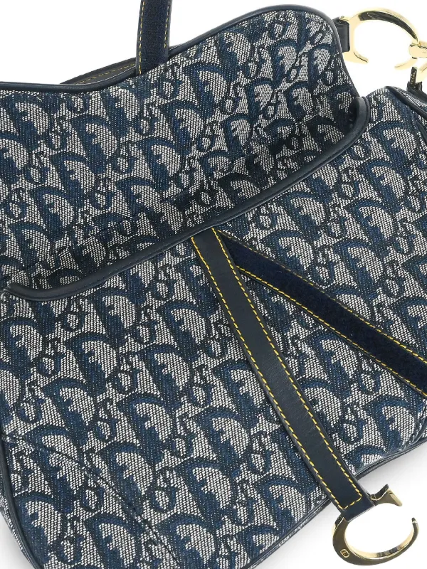 Christian Dior Pre-Owned 2003 トロッター ダブル サドルバッグ