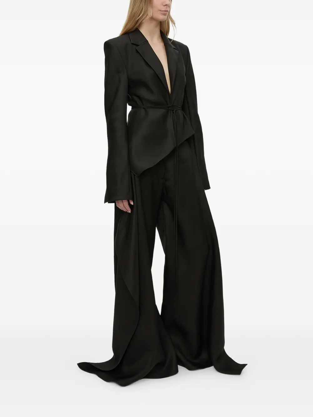 Christopher Esber Released Bias blazer Zwart