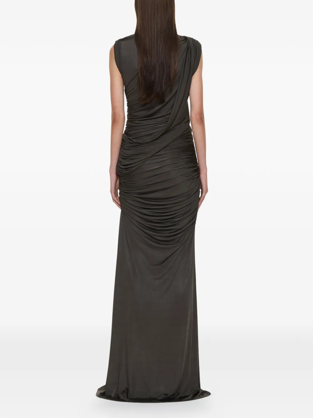 Christopher Esber Verve Twisted jurk Grijs