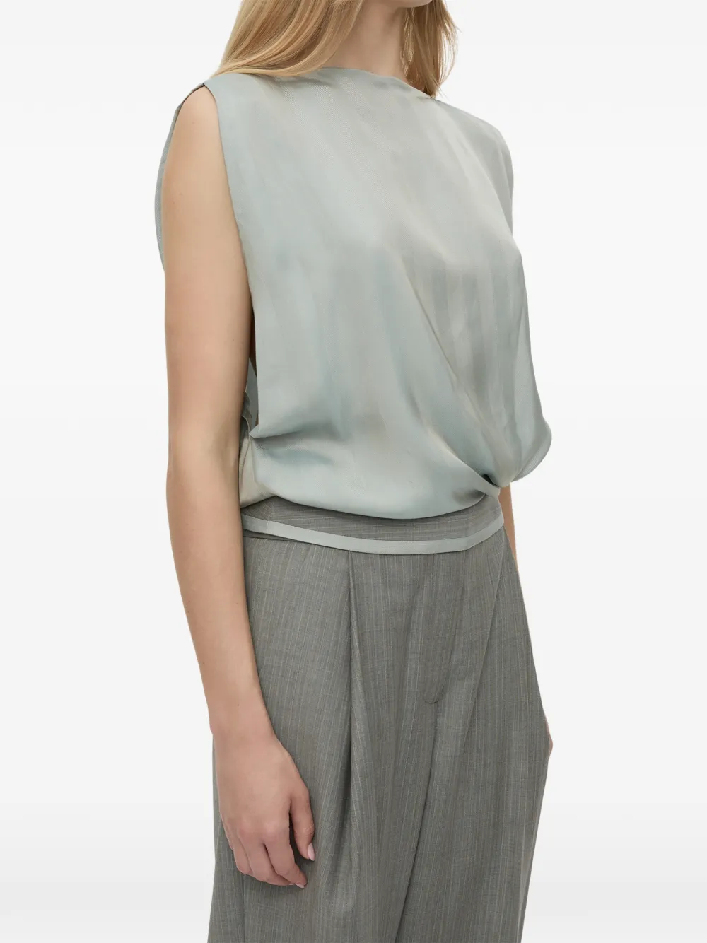 Christopher Esber Internal tailored top - Grigio