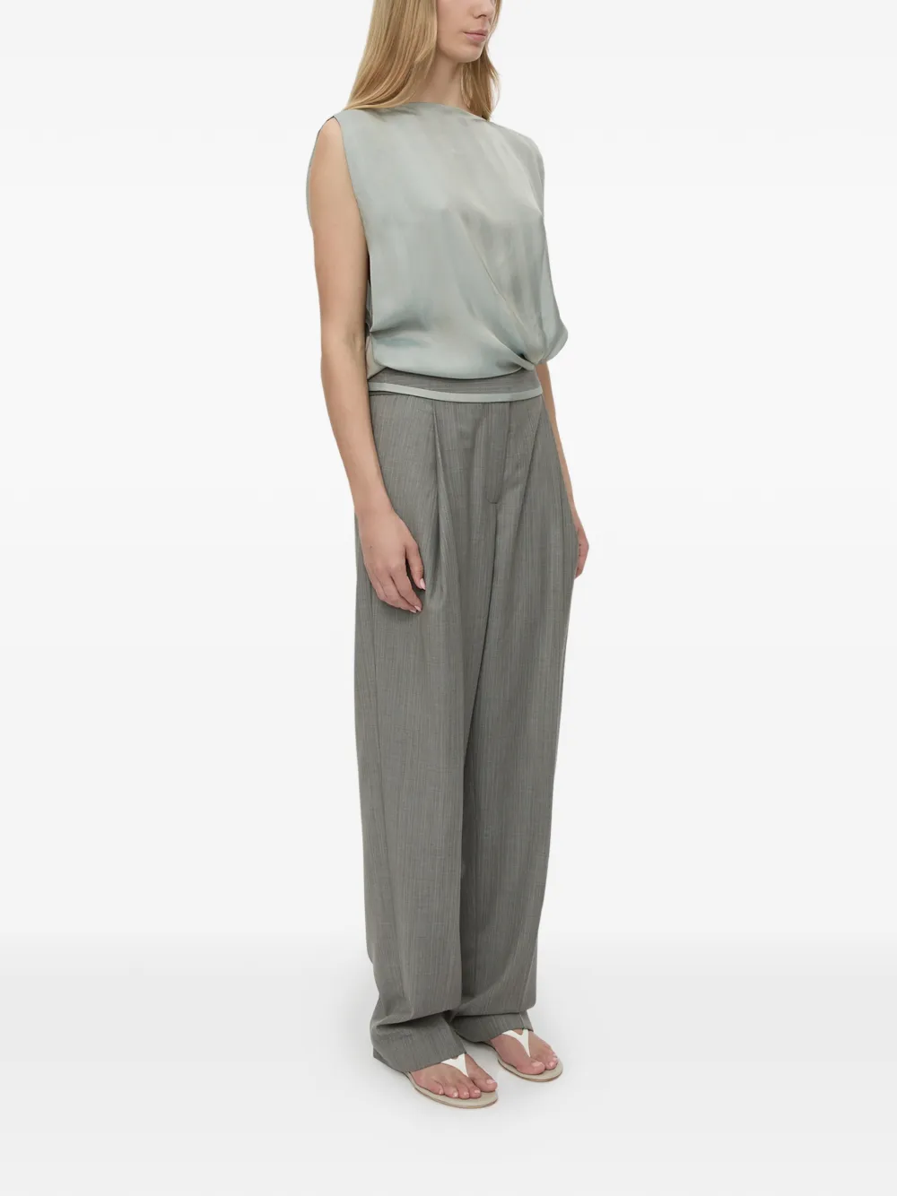 Christopher Esber Pantalon Grijs
