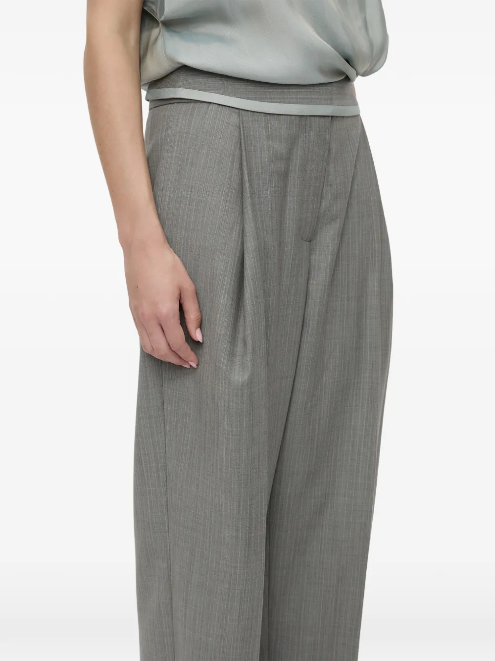 Christopher Esber Sashed pantalon Grijs