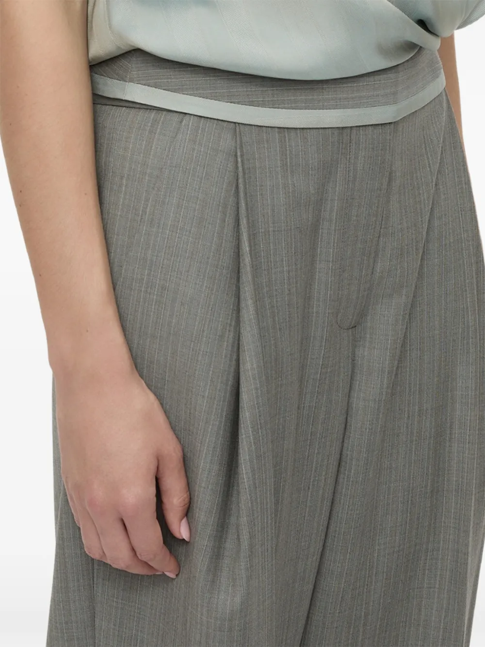 Christopher Esber Sashed pantalon Grijs