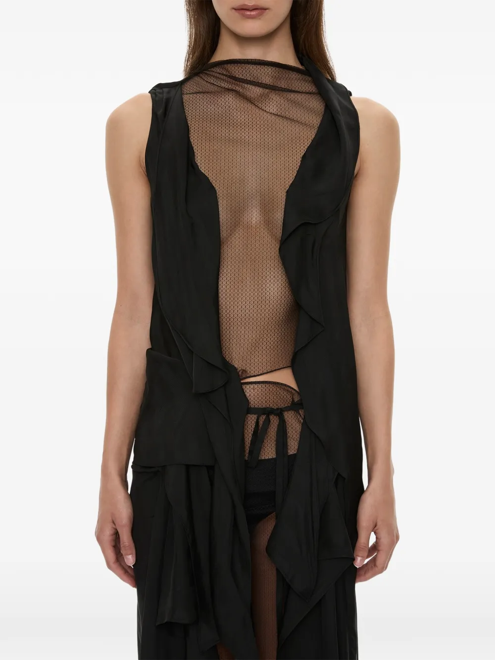 Christopher Esber Kacere draped top