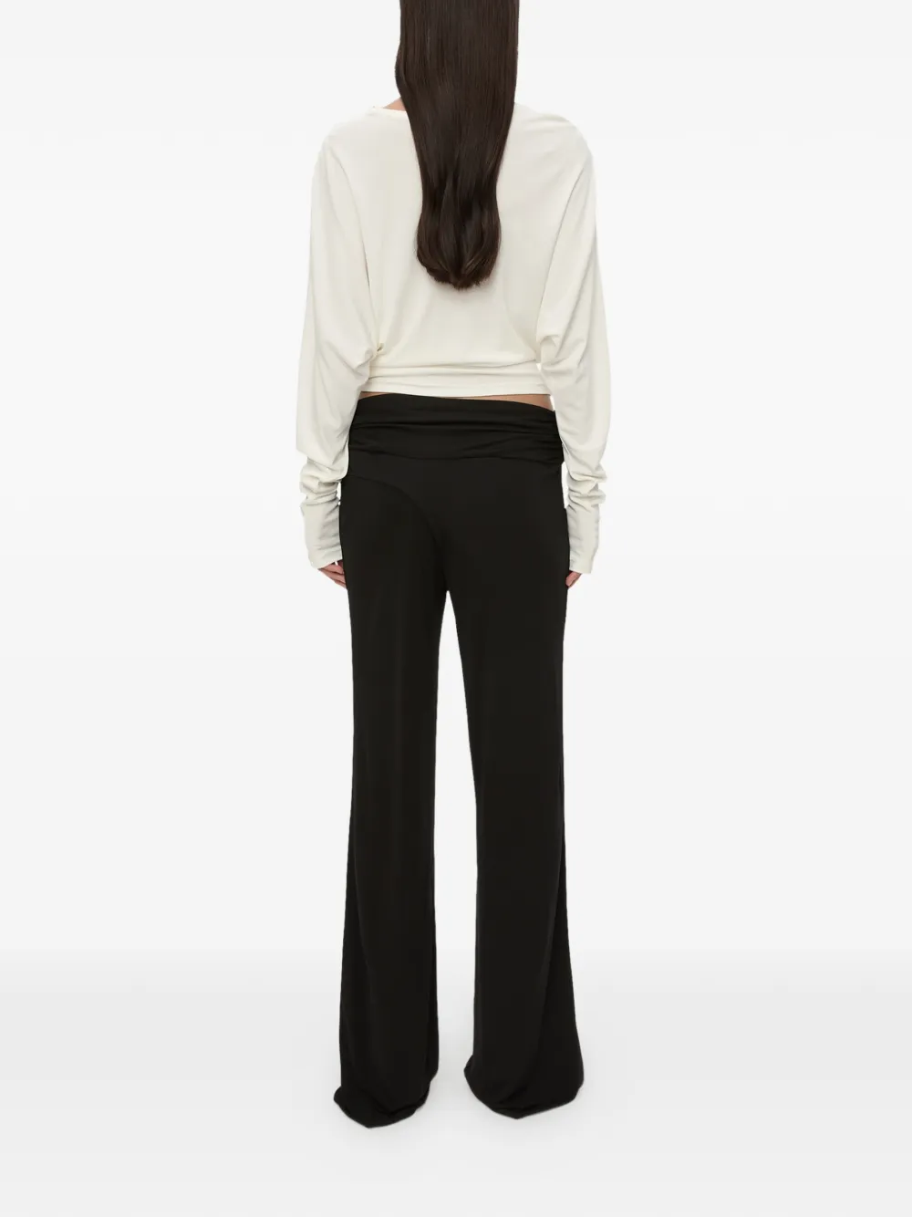 Christopher Esber Chime broek met uitgesneden details Zwart