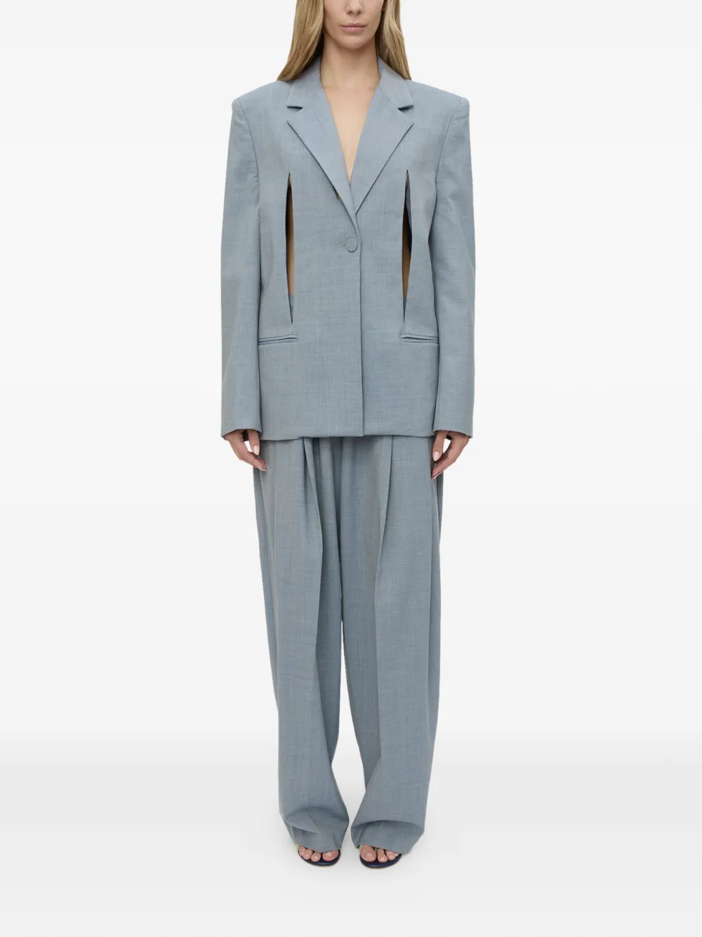  Christopher Esber Blazer Slashed Bikini - Azul 