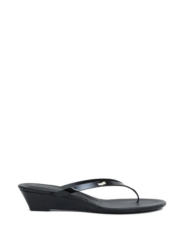 Christopher Esber Scala Wedge Sandals in Black