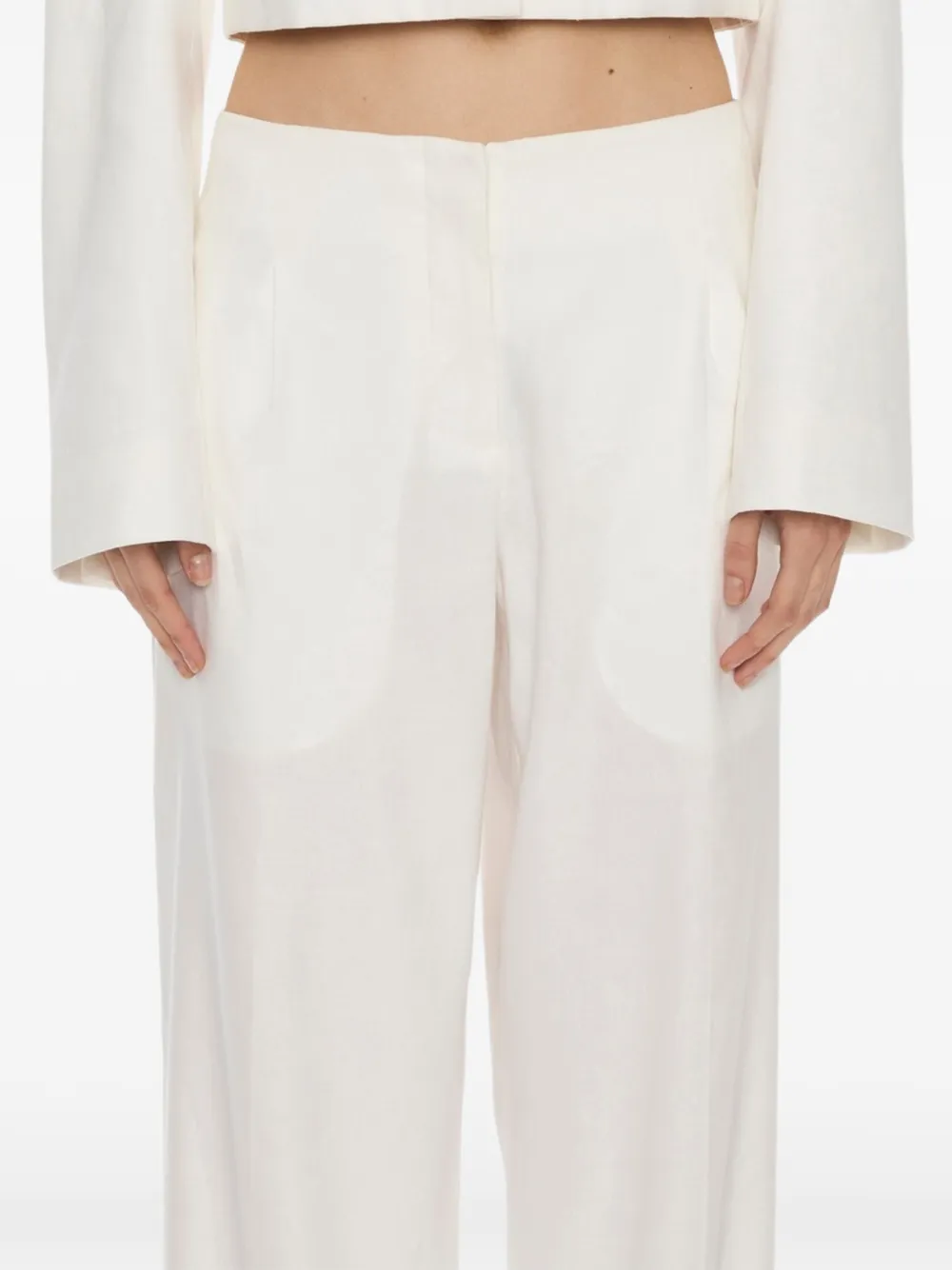 Christopher Esber Redux broek Wit