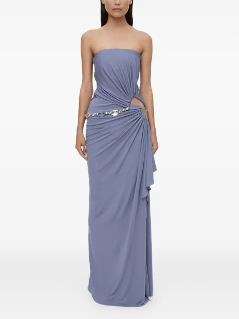 Christopher Esber Crystal strapless gown