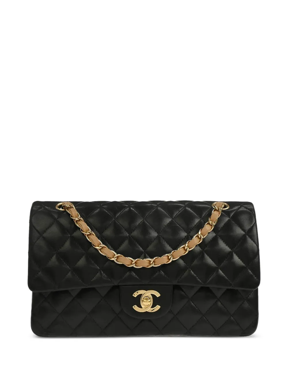 CHANEL Pre-Owned Borsa a spalla Classic Double Flap media 2003 - Nero